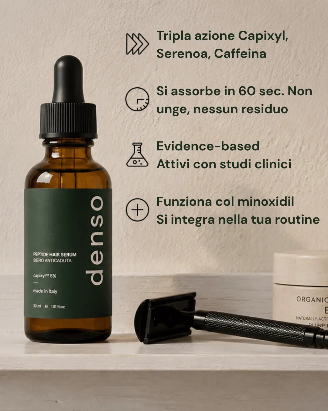 peptide hair serum